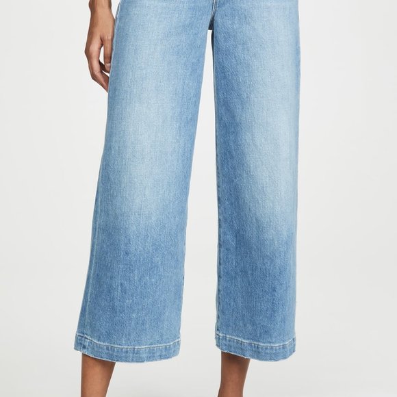 FRAME Ali Wide Crop Jeans - Picture 4 of 4